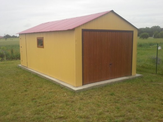 Garaże Blaszane Garaż Blaszak Bramy Wiaty Producent!!